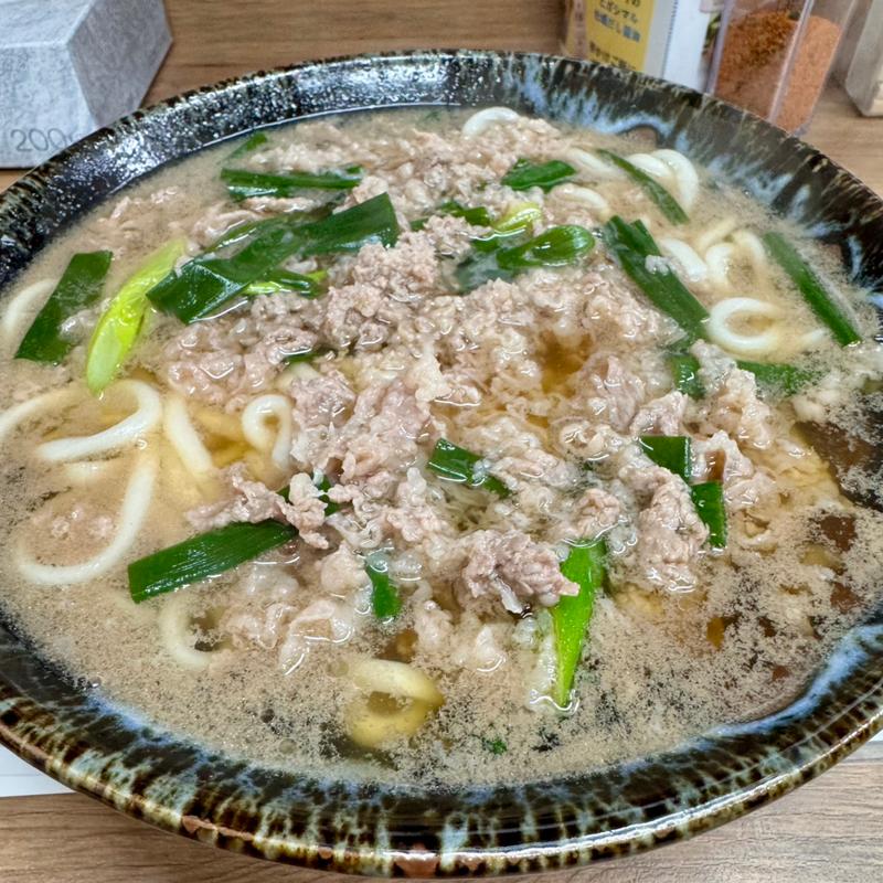 肉細うどん(大阪うどん いなの路 桜井店)