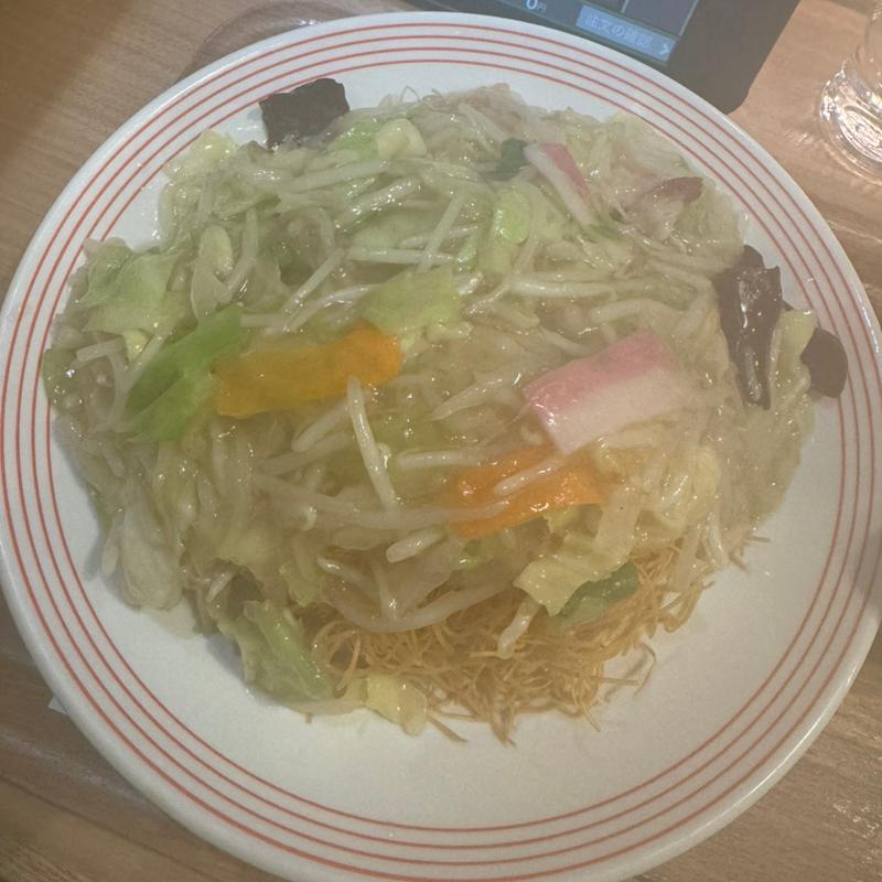 野菜たっぷり皿うどん(リンガーハット 新橋駅前店)