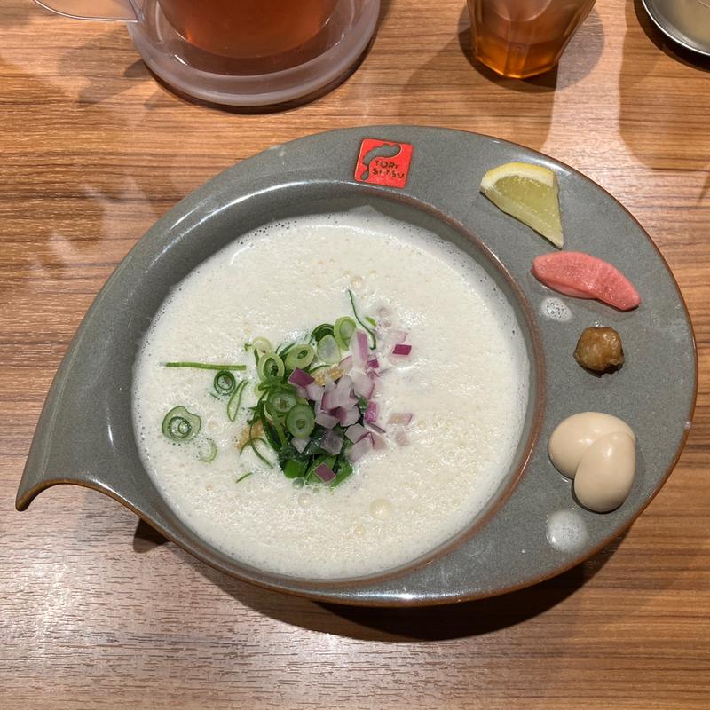 鶏白湯ラーメン(ラーメンファクトリー　トリセツ)