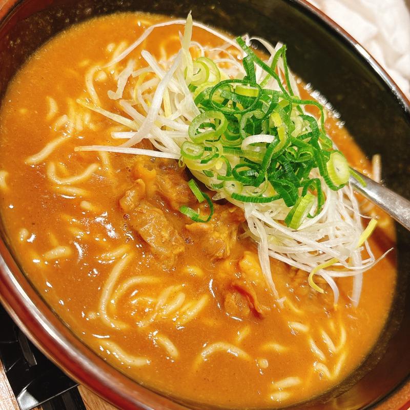 鶏がらカレーラーメン(拉麺 にわ鶏 大阪西中島)