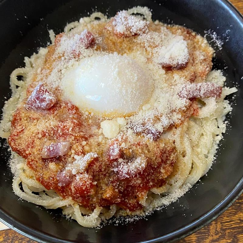 混ぜそばアマトリ(中華そば volare)