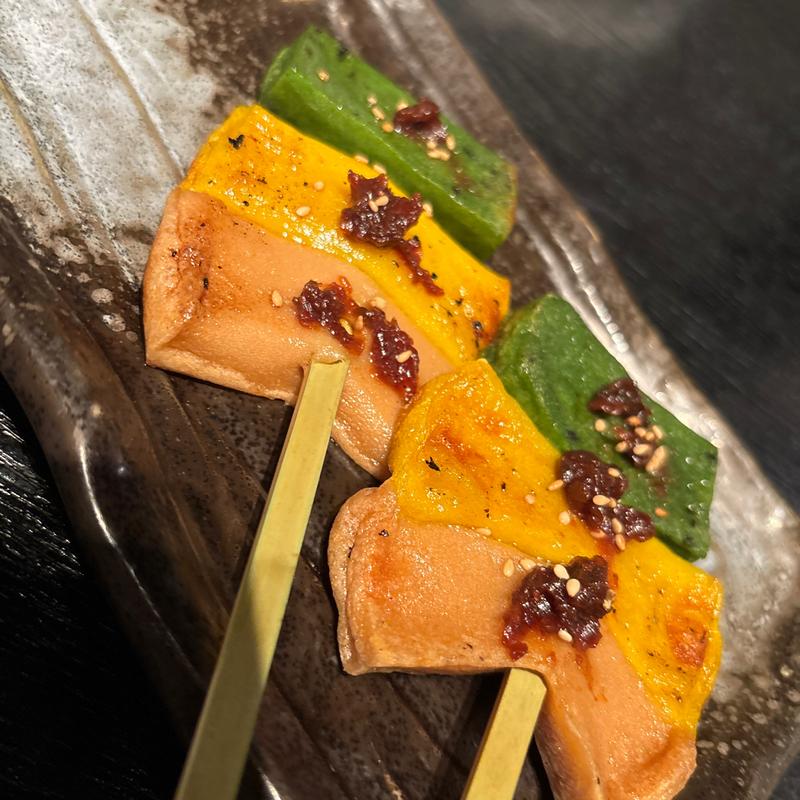 生麩の田楽(北前そば高田屋 池袋西口店)