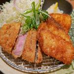 牛サーロインカツと寒ブリカツ膳(牛カツ京都勝牛 コレットマーレみなとみらい店)