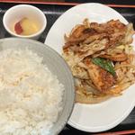 回鍋肉定食(蘭州 中華料理)