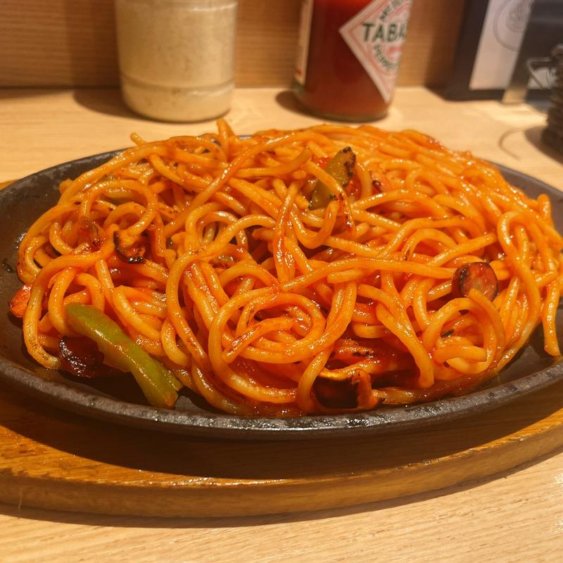 鉄板ナポリタン(ローマ軒 大阪本町店 )