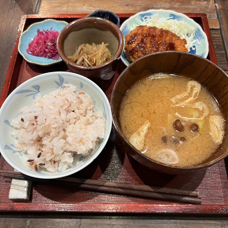 Aコロッケ(発酵するカフェ 麹中)