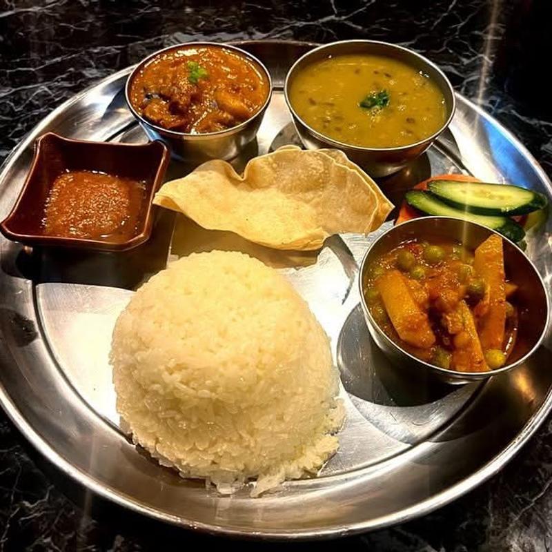 豚カレーセット(グローバルネパールキッチン)