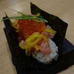 トロタク巻き(すし銚子丸 南小岩店)