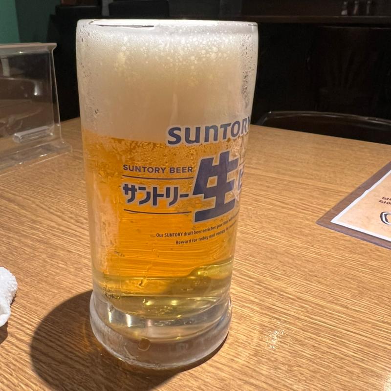 生ビール(串揚げTAKA)