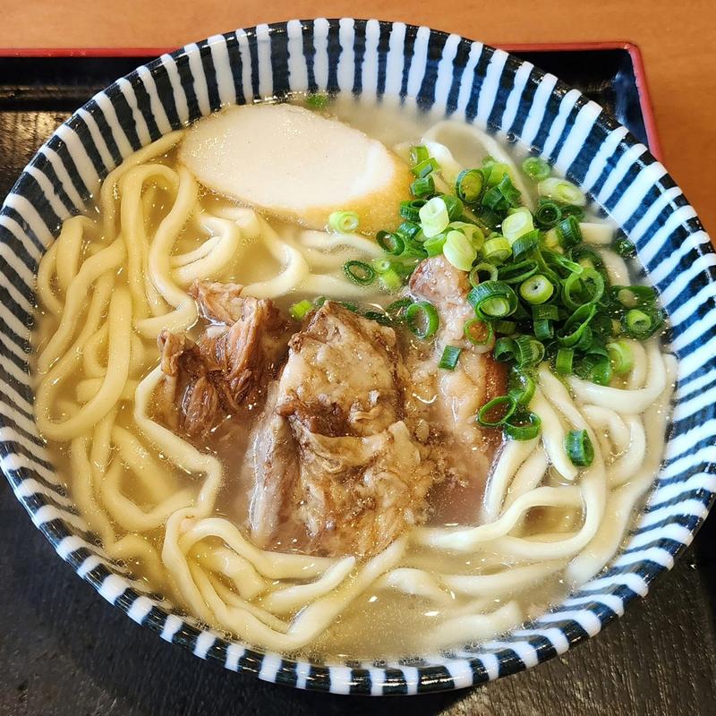 なんこつソーキそば 並(名嘉地そば （なかちそば）)