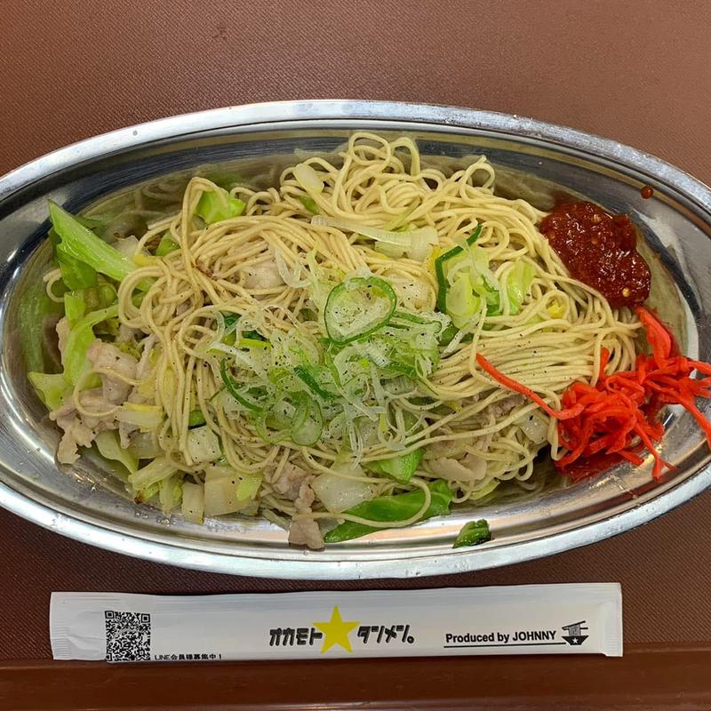 ホルモン焼きタンメン(オカモト☆タンメン。 愛知川店)