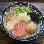 濃厚煮干そば+味玉