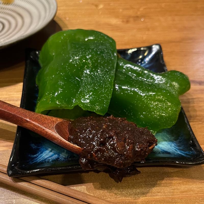 パリパリピーマン(焼鳥の六角堂)