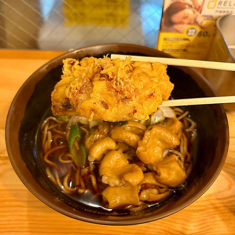 ゲソ天(立喰いそば でん)