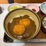 カツカレー丼