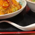 天津飯(日高屋 太田内ヶ島店)