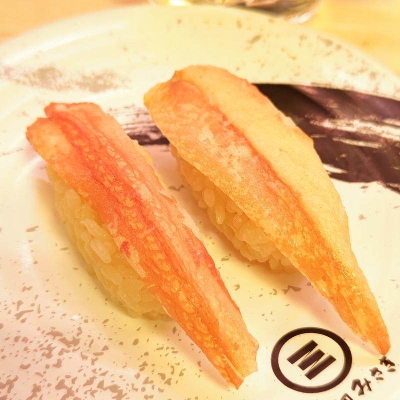 本ずわい蟹(回転寿司みさき ビーンズ新杉田店)