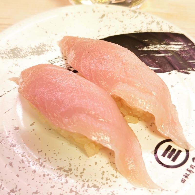 寒ぶり天身(回転寿司みさき ビーンズ新杉田店)