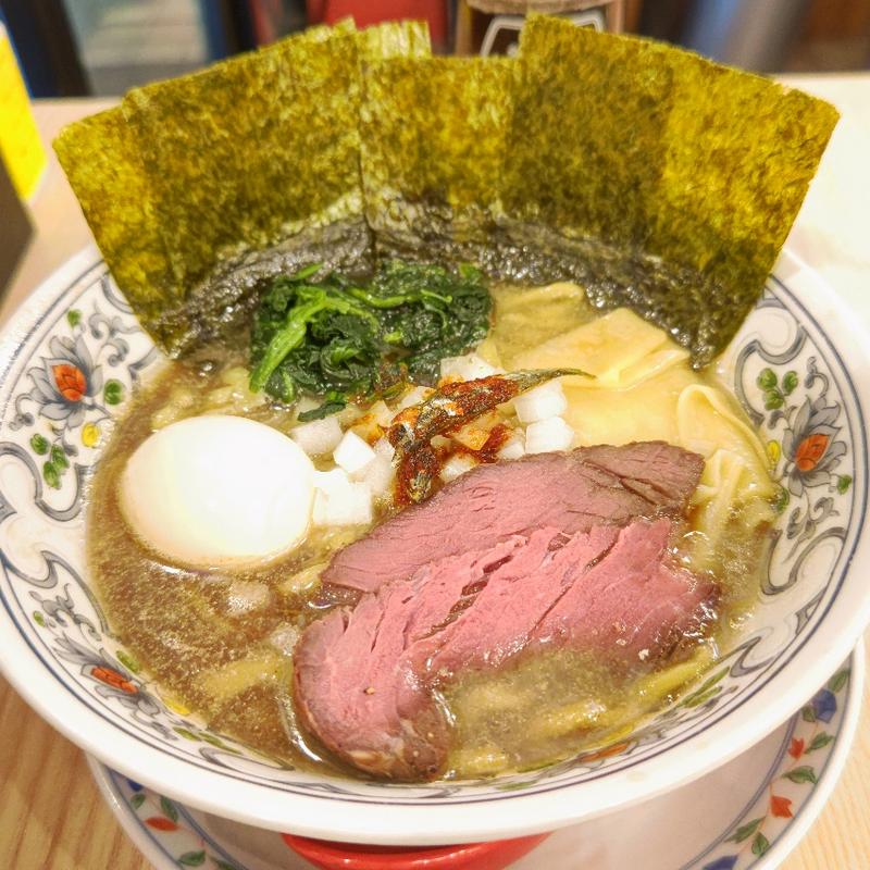 すごい特製煮干ラーメン(BEEF KICHEN STAND（ビーフキッチンスタンド新杉田）)