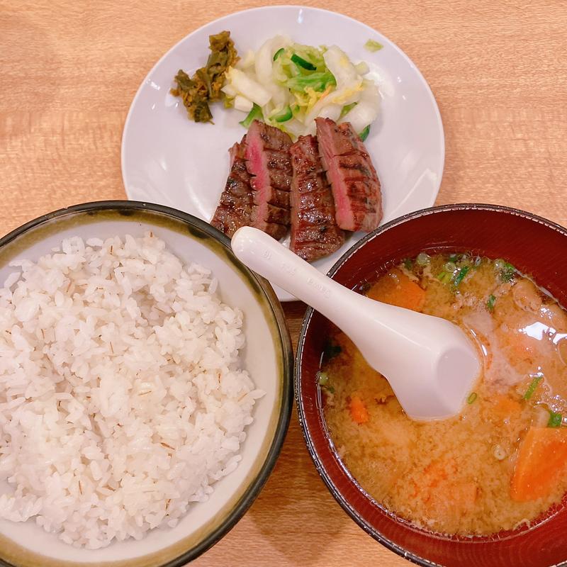 芋煮定食(牛たん炭焼 利久 渋谷ヒカリエ店)