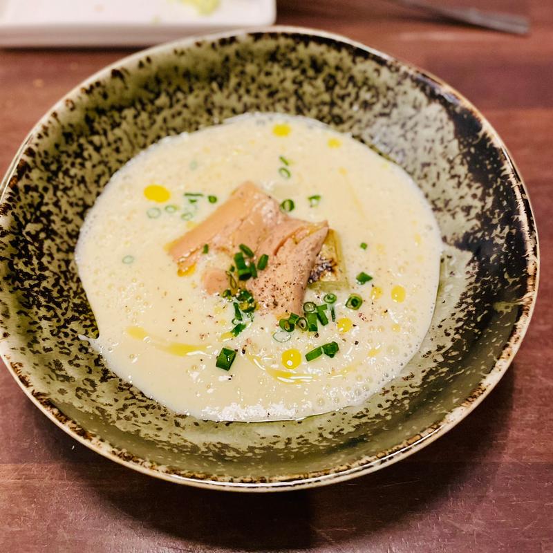 フォアグラ　長葱のスープ(404(nf))