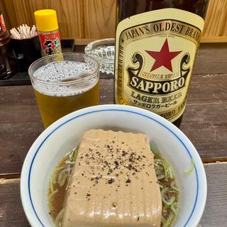 煮豆腐＋ビール(DAI)