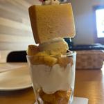 プチシフォンケーキパフェ チョコレート(Chiffon Cafe Happy)