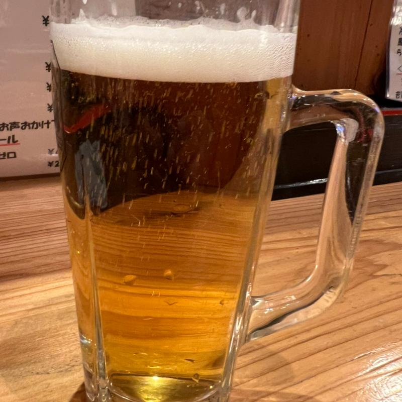 生ビール(炉ばた焼 由良)