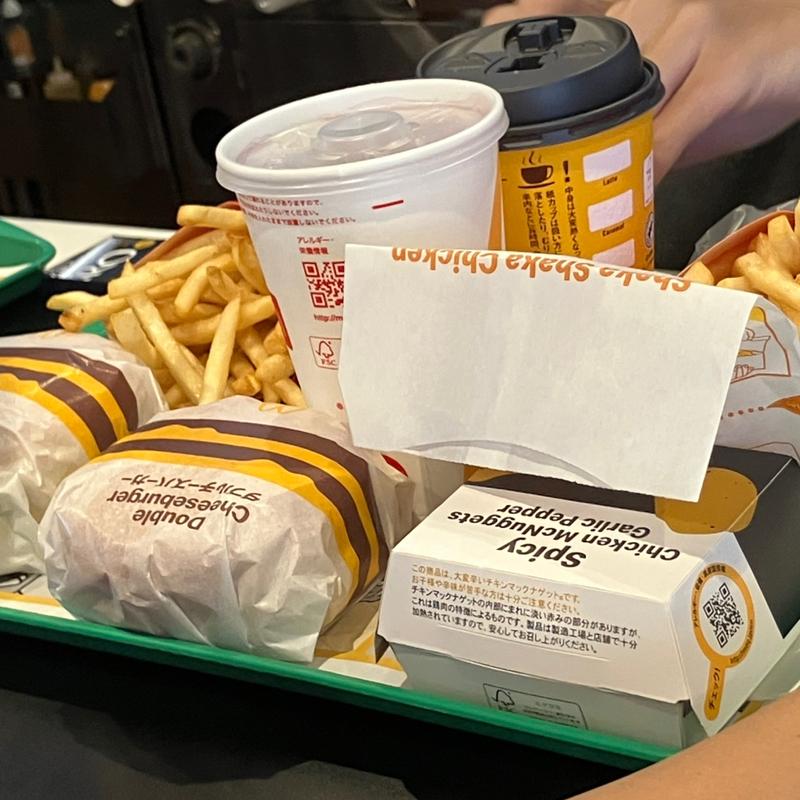 昼マック(マクドナルド 山口ゆめタウン店)