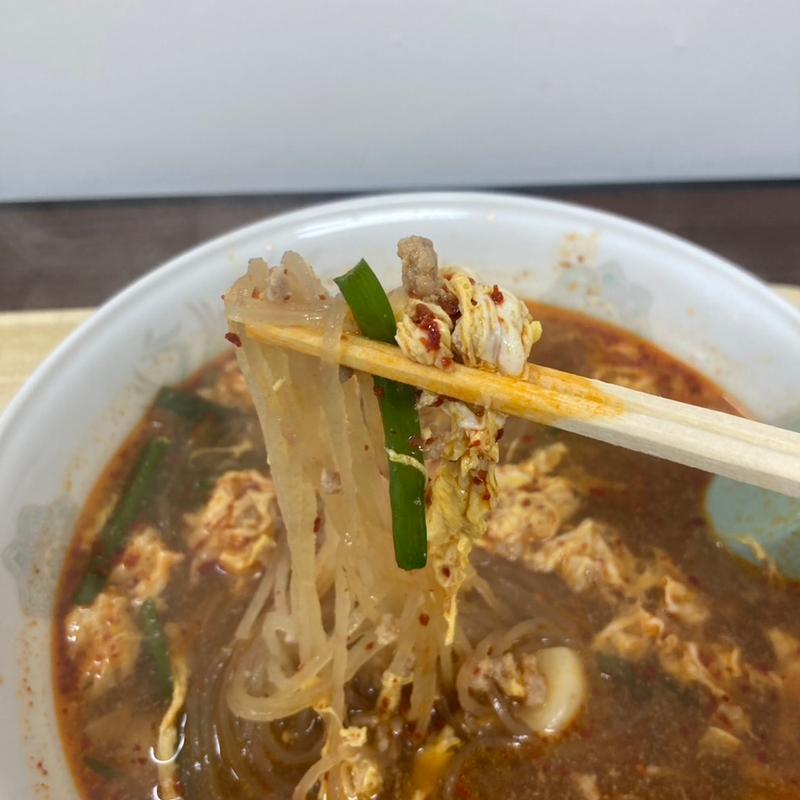 辛麺　大盛り(辛麺本舗 さやか)