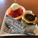 お誕生日特別デザート