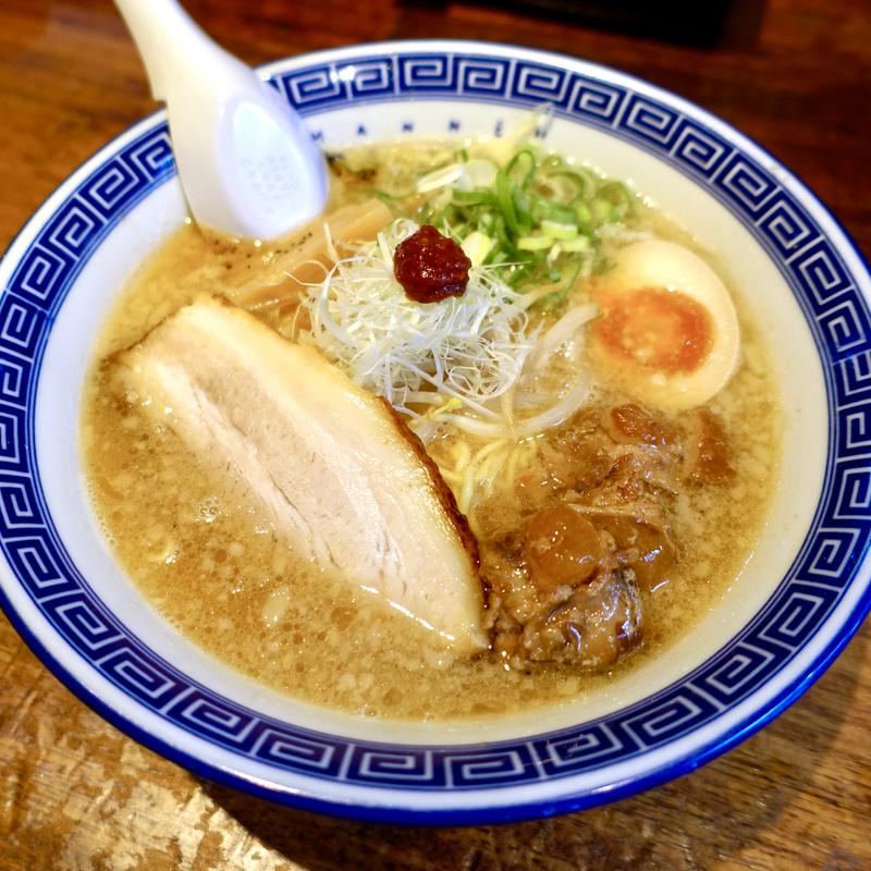 Wチャーシュー麺(まんねん 心斎橋店 )