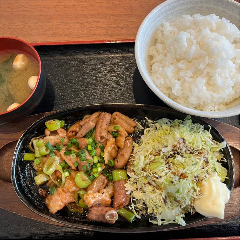 気仙沼ホルモン定食(GocchoSun)