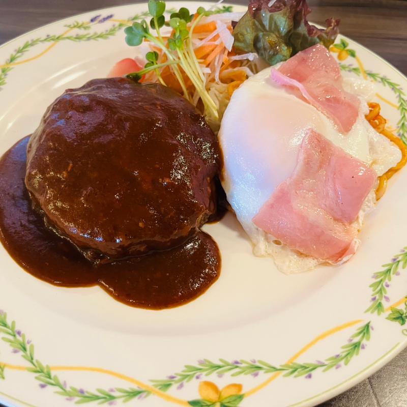 ハンバーグランチ(洋風食堂 枝)