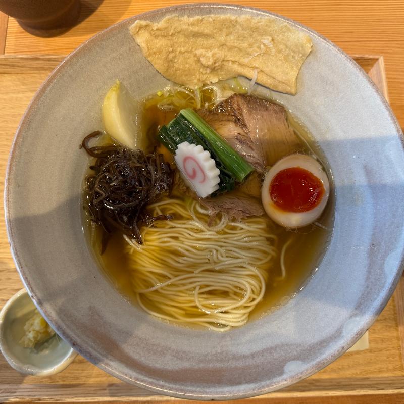 白出汁そば(白醤油)(MENYA INOICHI #3)