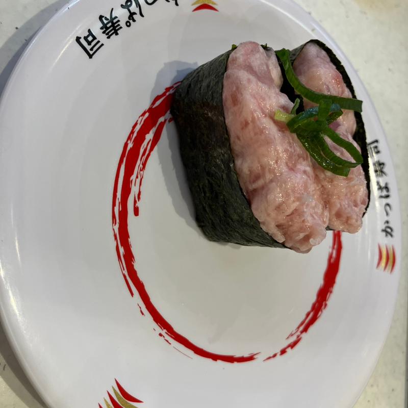 ねぎとろ軍艦(かっぱ寿司 豊橋飯村店)