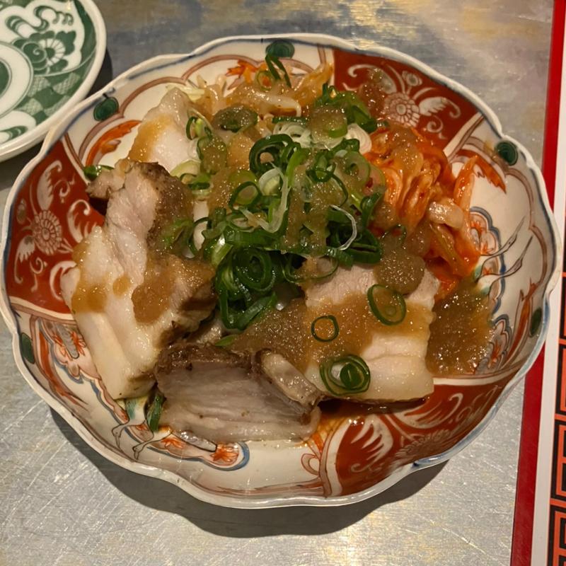 蒸し豚〜キムチ添え〜(サヨナラ天さん)