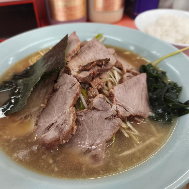 ネギチャーシュー麺(ラーメンショップ 麻溝台店/そば・うどん・おにぎり たつみや)