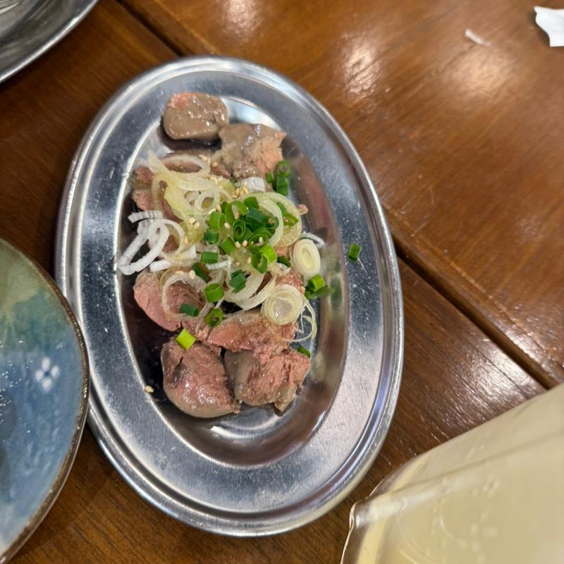 レバーステーキ(元祖低価格 満天酒場 草加店)