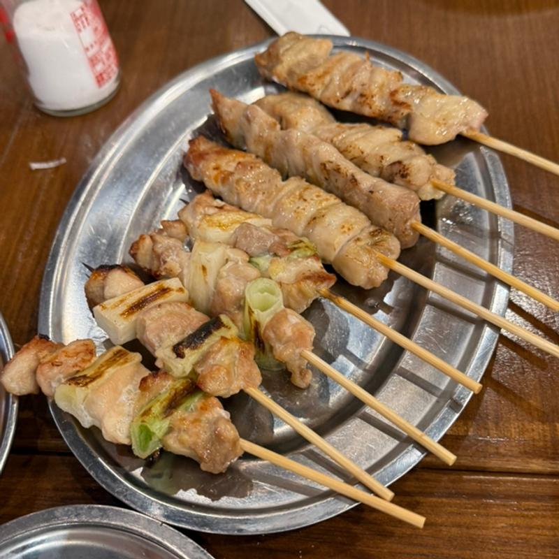 焼鳥　盛合せ(元祖低価格 満天酒場 草加店)