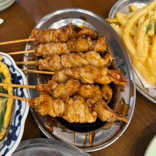 鶏皮グルグル(元祖低価格 満天酒場 草加店)
