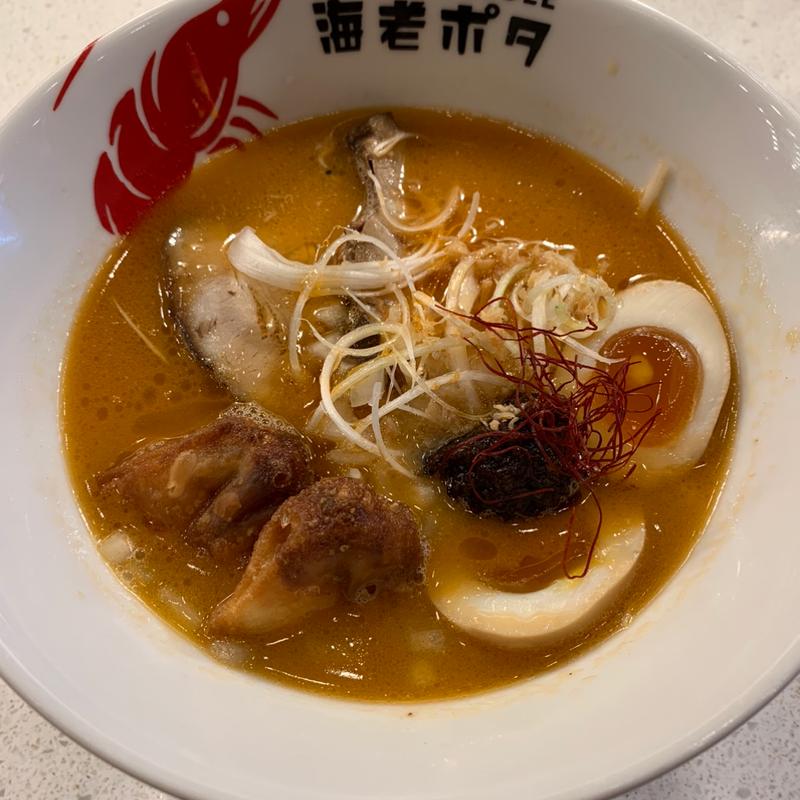 特製海老ポタらぁめん(SHRIMP NOODLE 海老ポタ)
