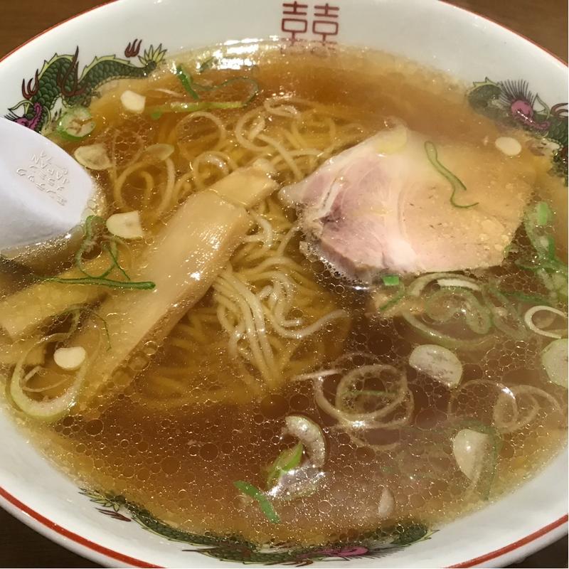 上海ラーメン(成龍萬寿山 本店 （せいりゅうまんじゅさん）)
