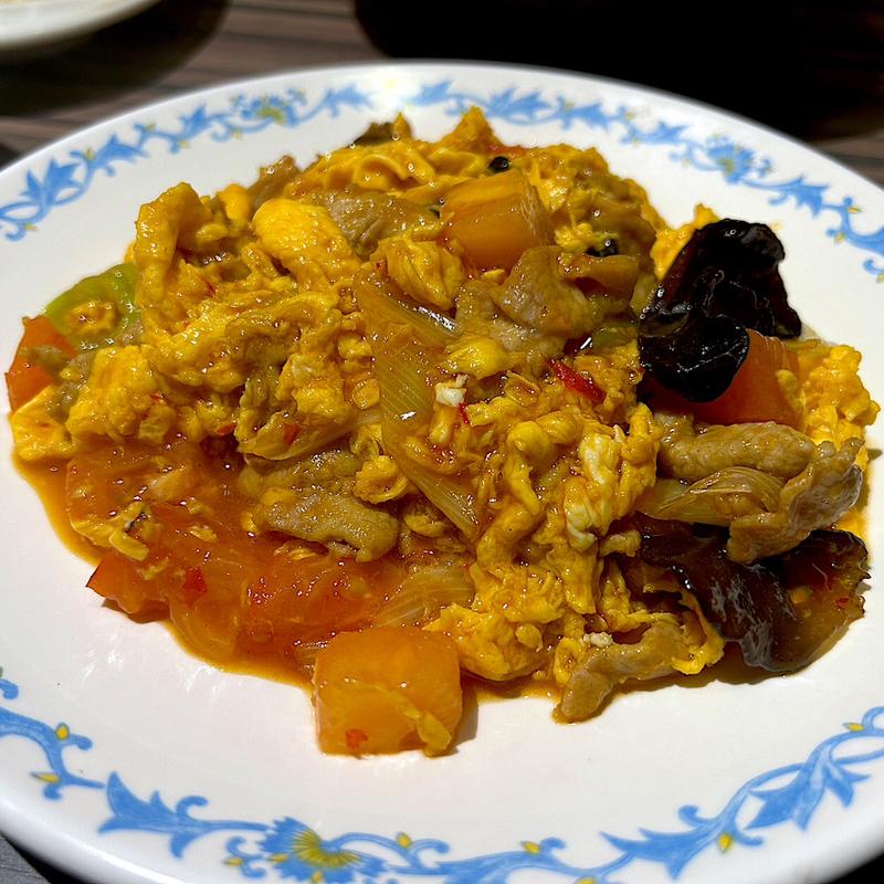 トマたま炒め(北京餃子)