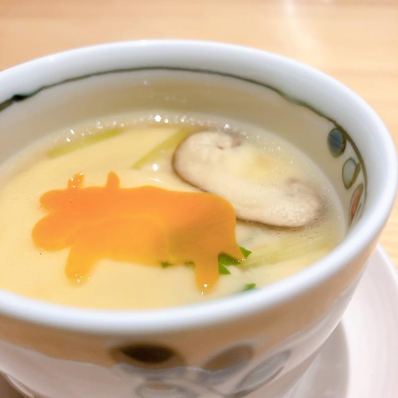 クリームチーズ茶碗蒸し（ランチコース）(おにくKAN.jp)