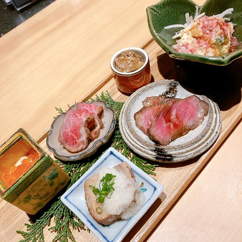 肉逸品盛り合わせ②（ランチコース）(おにくKAN.jp)