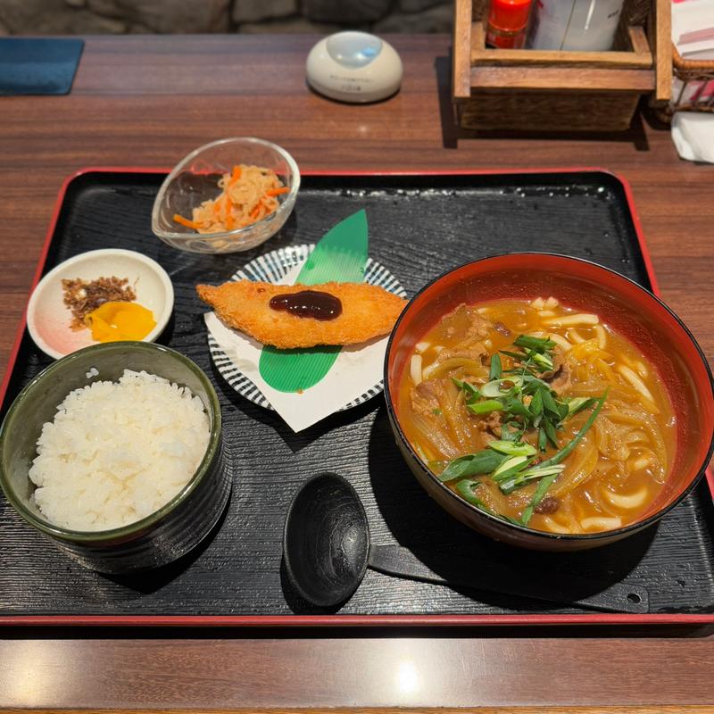 日替定食(たらいうどん 喜多八)