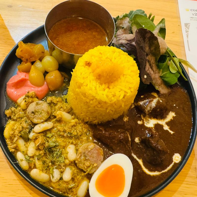 combo curry&soup(CHIKYU MASALA（チキュウマサラ）)