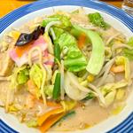 野菜たっぷりちやんぽん麺少な目