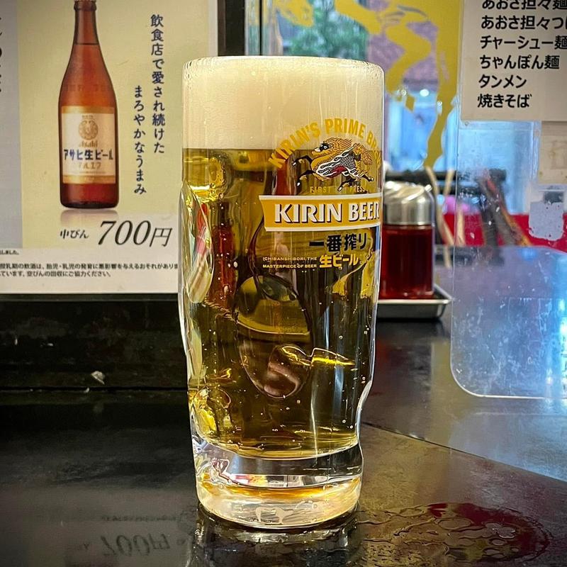 生ビール(馬賊 浅草本店)